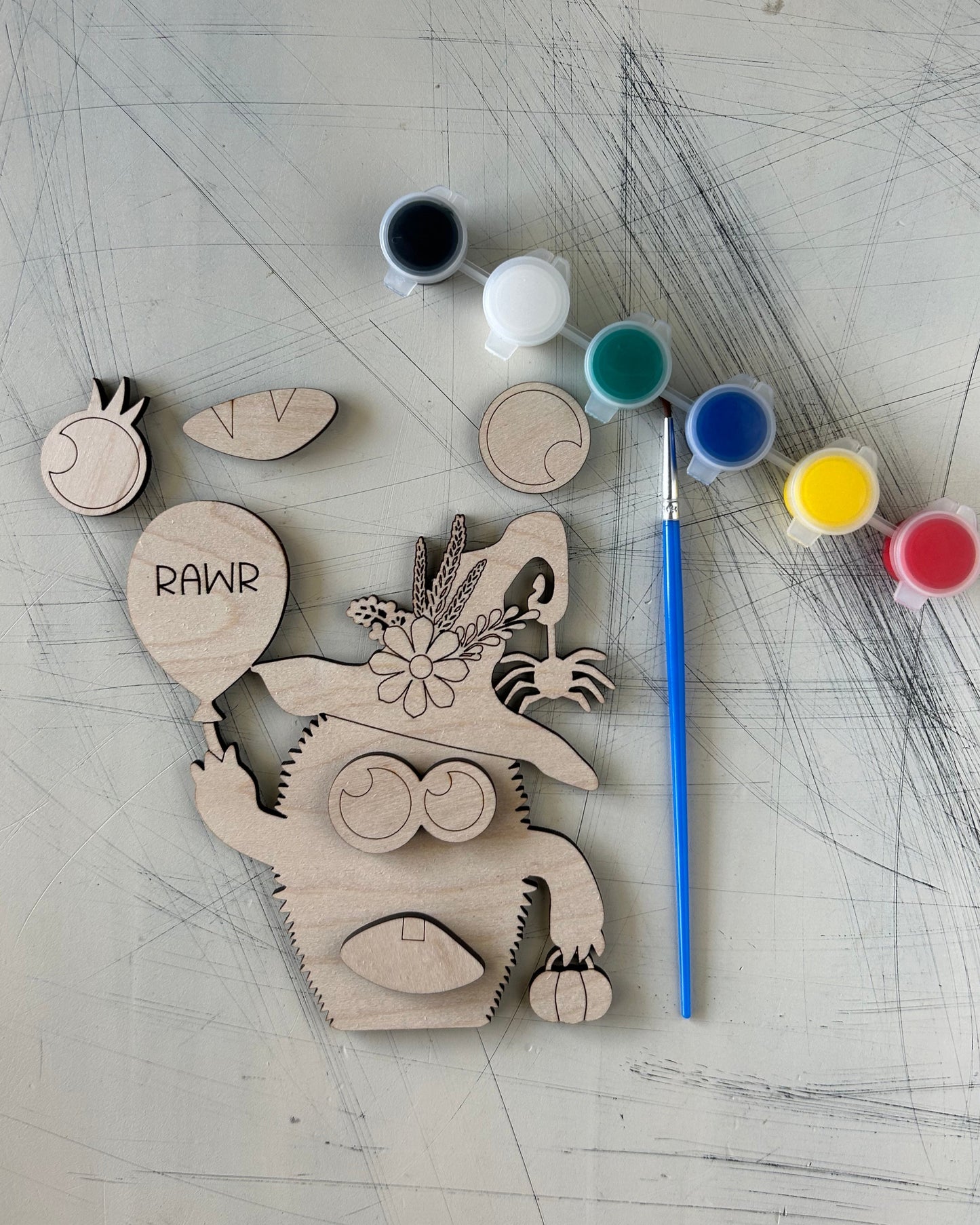Build your own monster paint kit by Novotny Designs