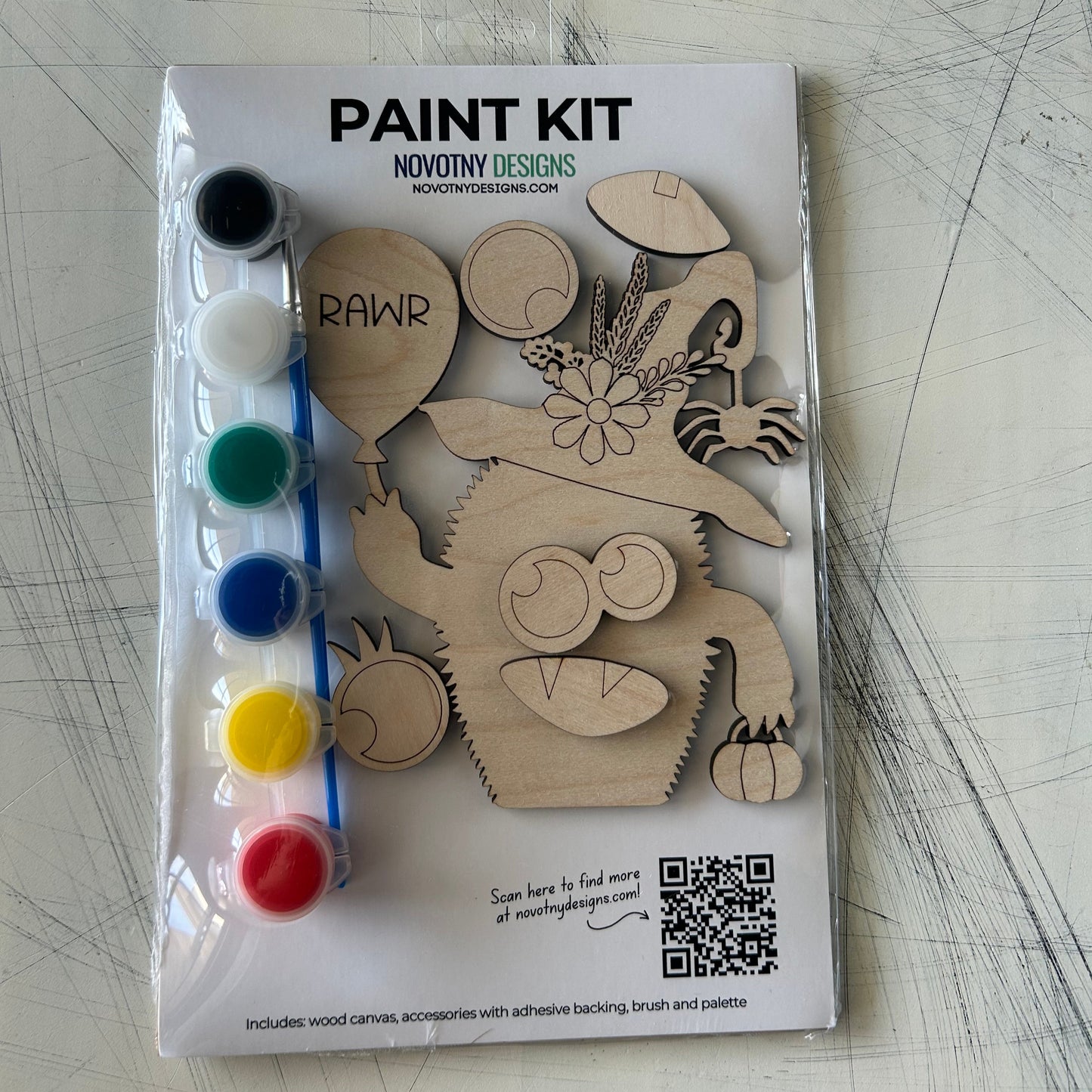 Build your own monster paint kit by Novotny Designs