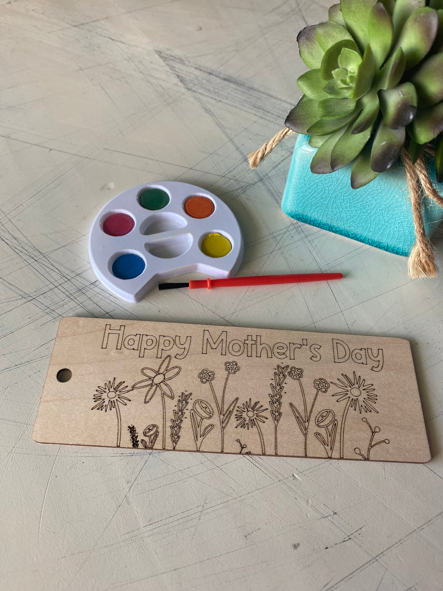Happy Mother's Day bookmark craft kit - Novotny Designs