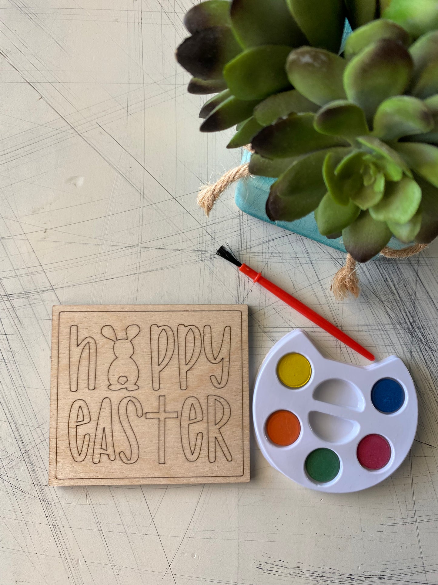 Happy Easter paint kit for kids - basket filler - Novotny Designs