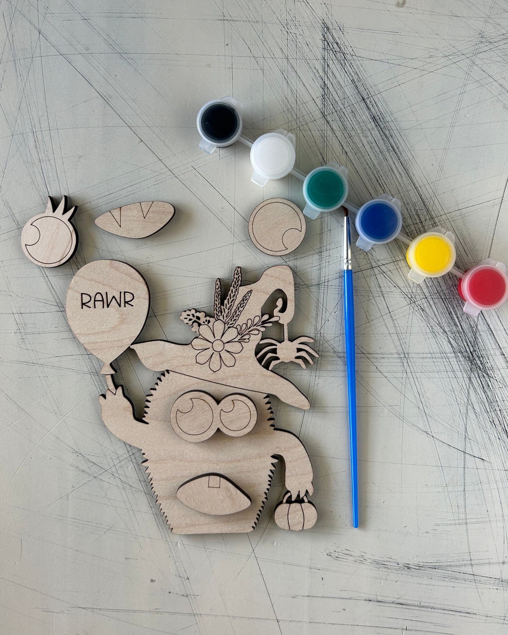 Build your own monster paint kit by Novotny Designs