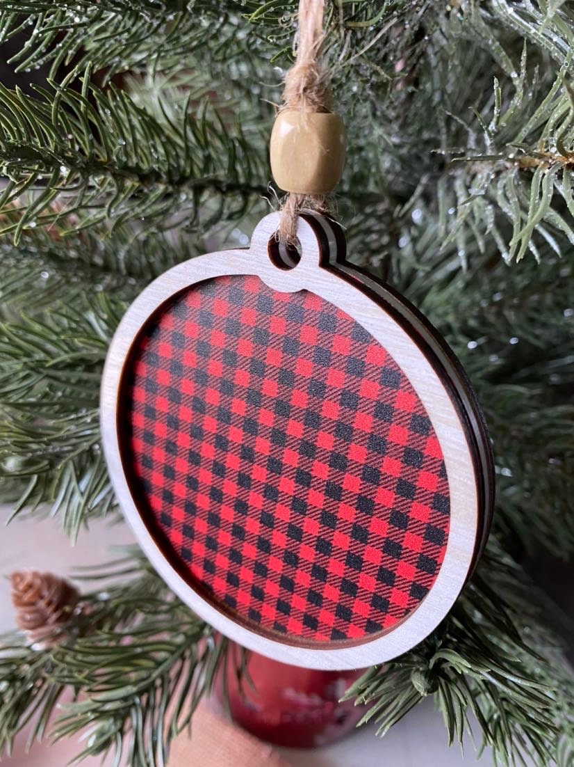 Happy Old-Fashioned Christmas - old fashioned doodle ornament