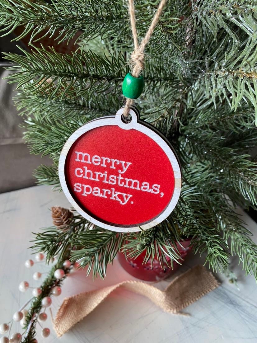 Merry Christmas, Sparky - Christmas Vacation Ornament